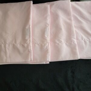 Juicy Couture Home Pretty Pastel Pink Polyester Standard Pillowcases Set of 4